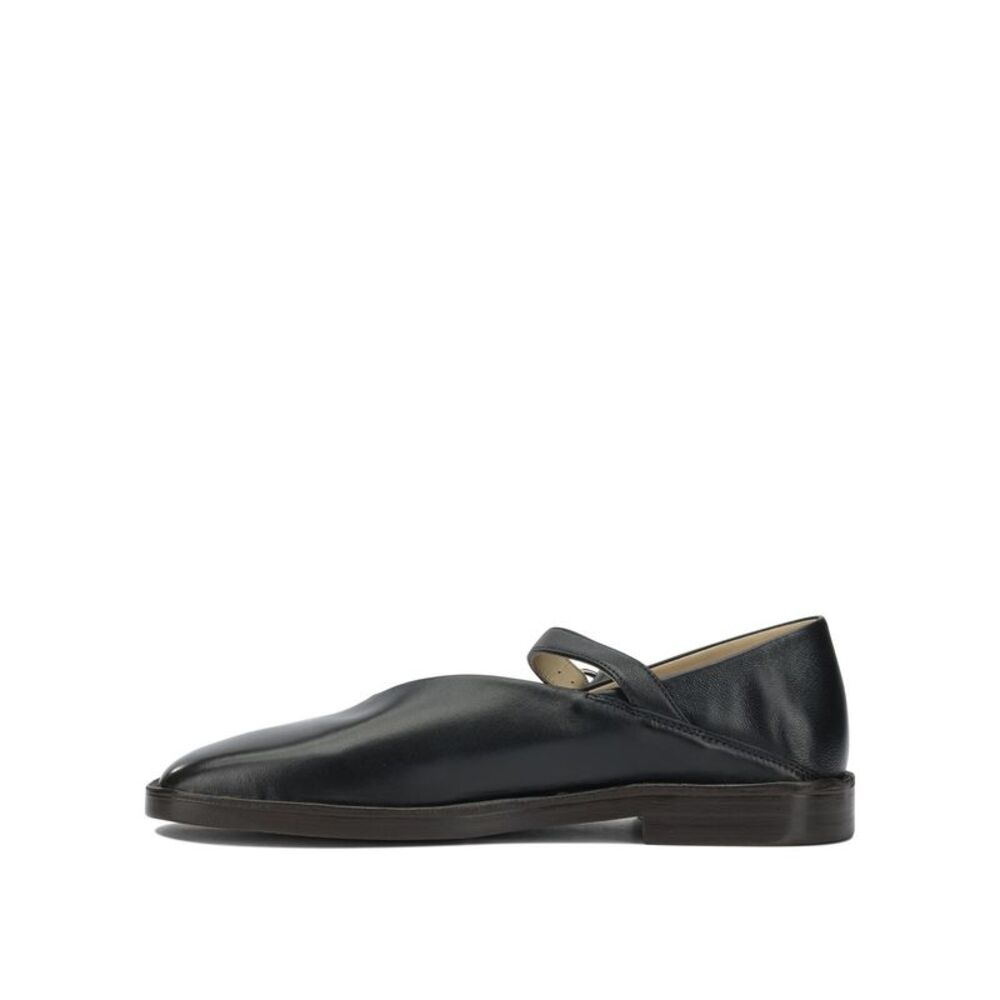 Lemaire Women Mary Jane Leather Ballet Flats - Picture 3 of 5